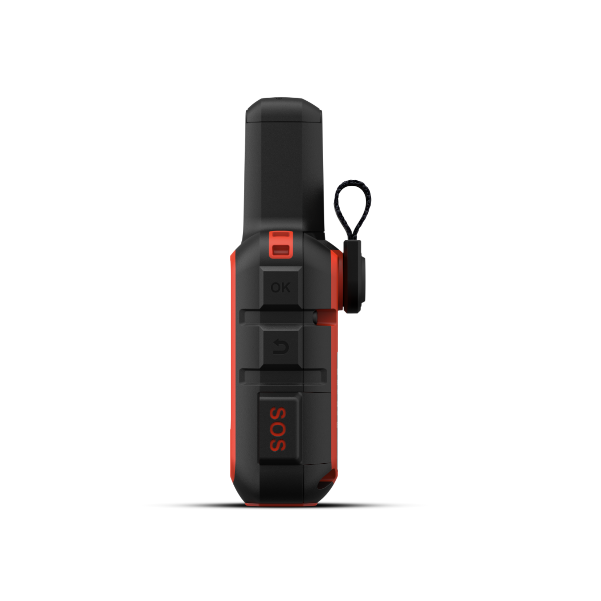 Garmin inReach Mini 2 handheld satellite communicator, marine bundle, black with orange trim