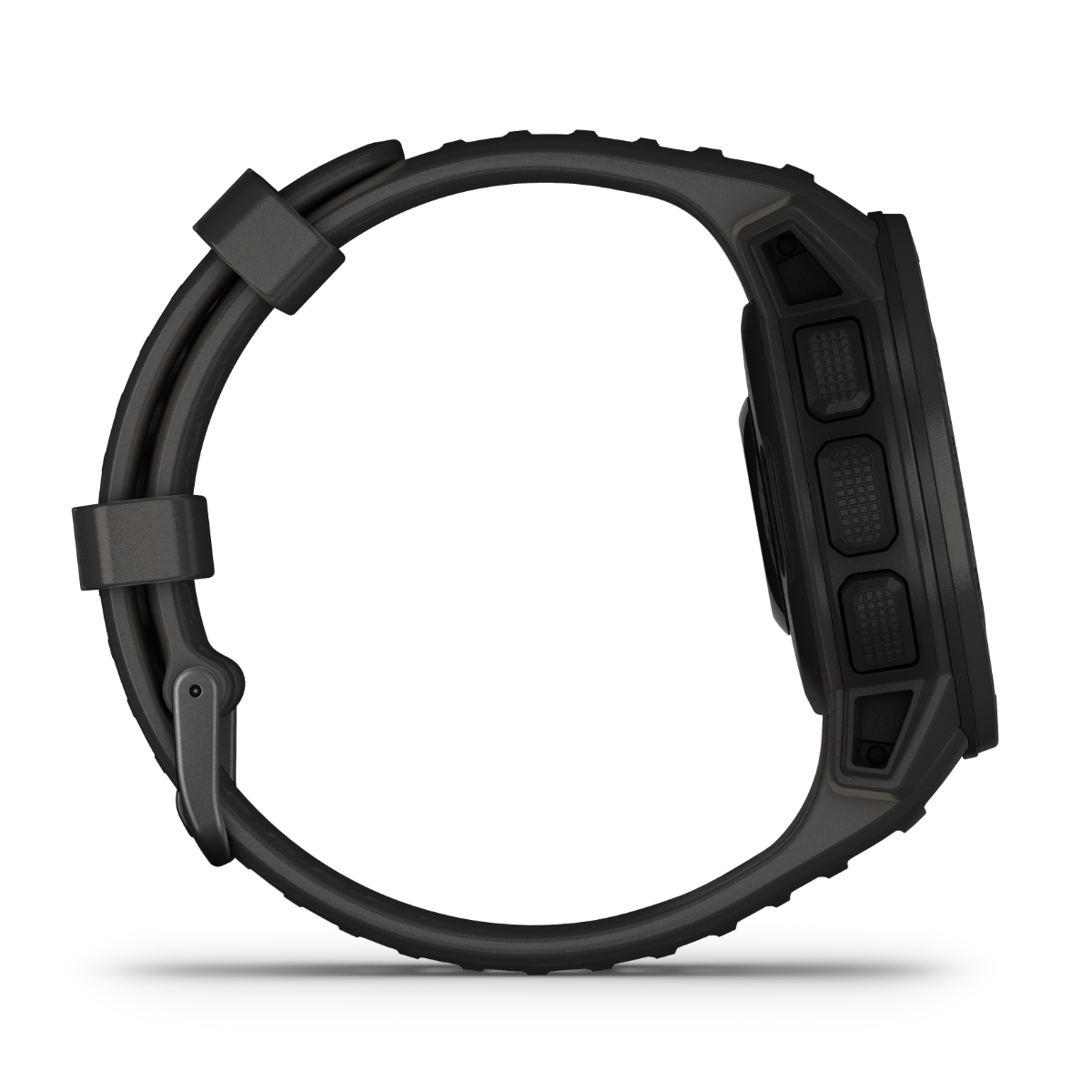 Garmin Instinct Solar GPS smartwatch, graphite, rugged refurbished