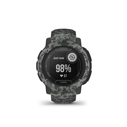 Garmin Instinct 2 Camo Edition, Graphite Camo (010-02626-13) by Garmin