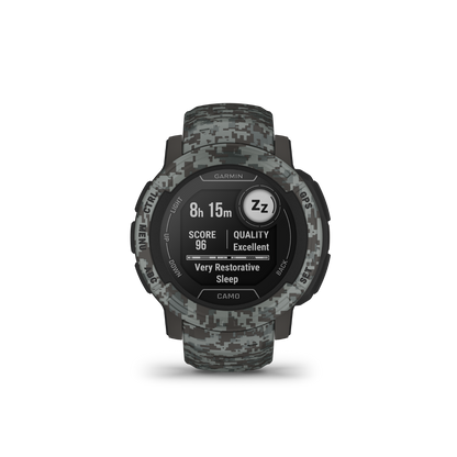 Garmin Instinct 2 Camo Edition, Graphite Camo (010-02626-13) by Garmin