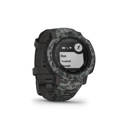Garmin Instinct 2 Camo Edition, Graphite Camo (010-02626-13) by Garmin