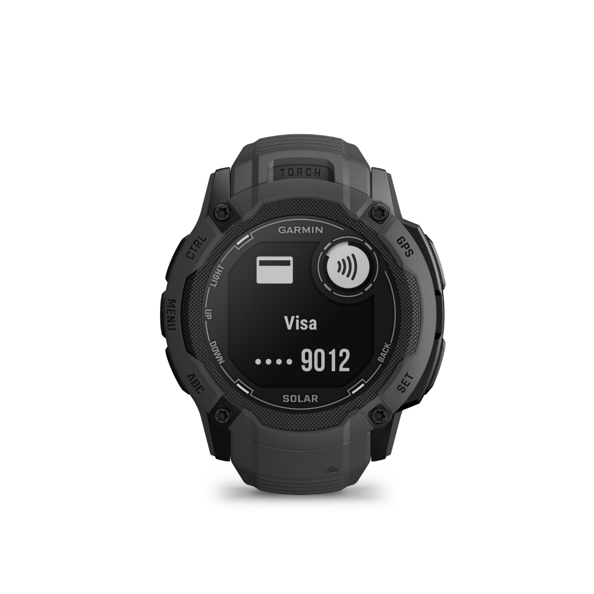 Garmin Instinct 2X Solar smartwatch, graphite rugged design with GPS