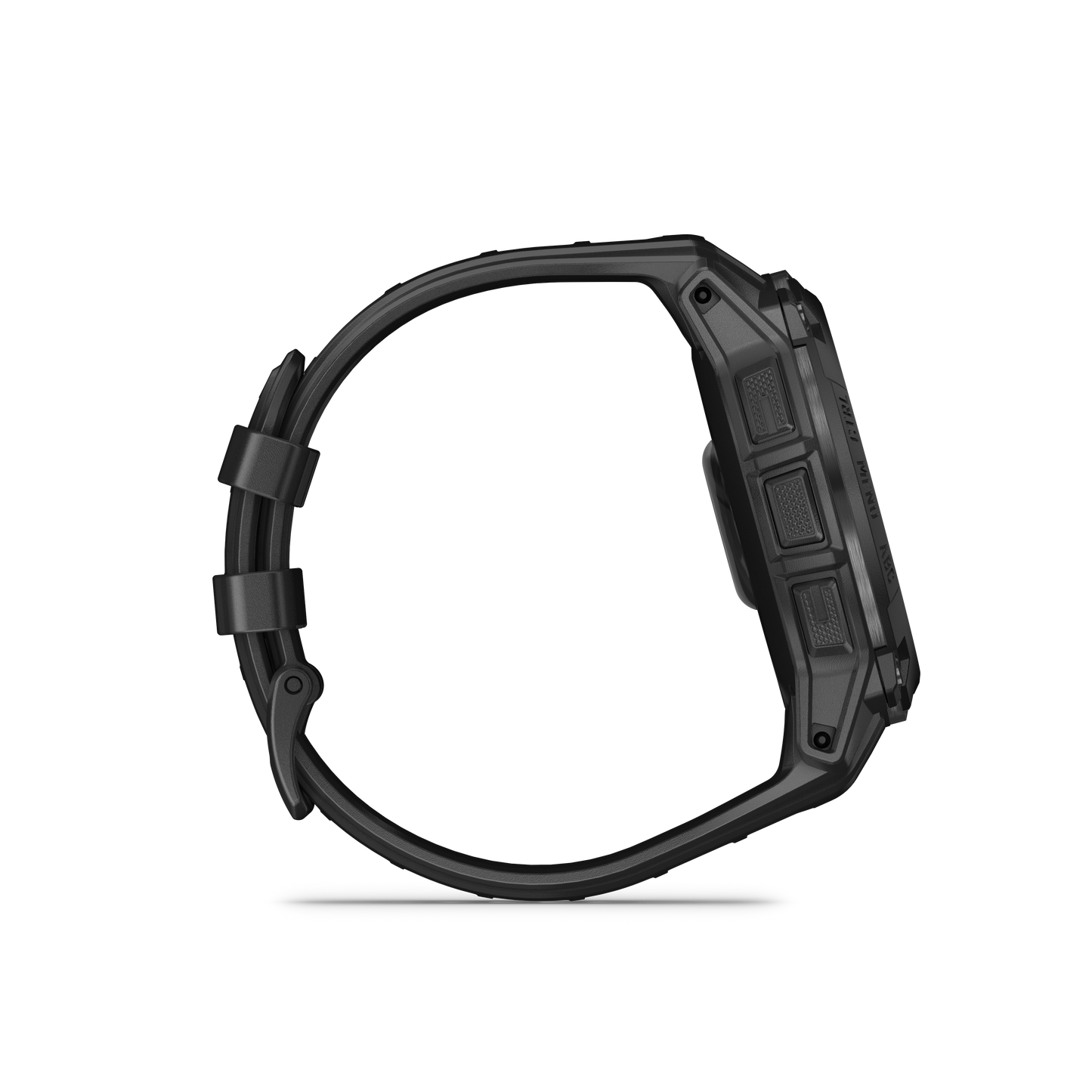 Garmin Instinct 3 AMOLED Tactical Edition smartwatch, 50mm, black body with black band