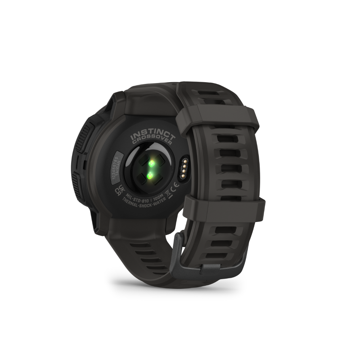 Garmin Instinct Crossover Solar, Graphite (010-02730-11) by Garmin