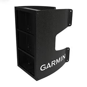 Garmin carbon fiber mast bracket for fish finder mounts, black