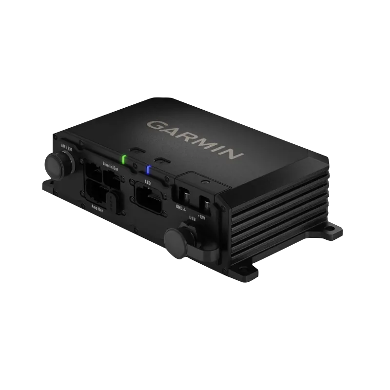 Garmin Tread Audio System audio box with LED controller, black, model 010-02646-01