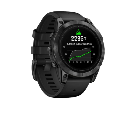 Garmin Epix Pro (Gen 2), 47 mm Standard Edition Slate Gray with Black Band (010-02803-00) by Garmin