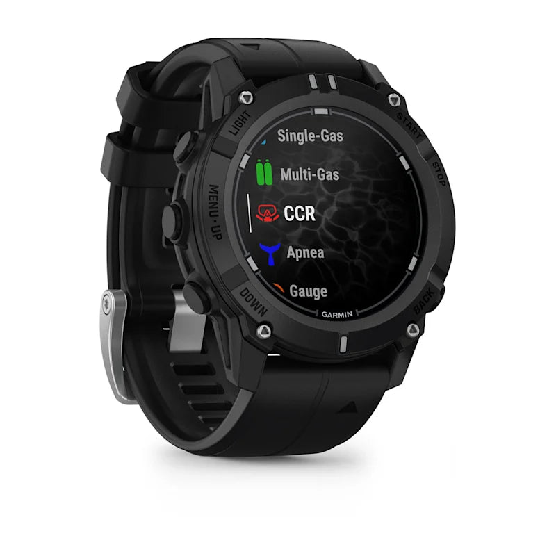 Garmin Descent G2 Dive Smartwatch, Black with Black Band (010-02986-00) by Garmin