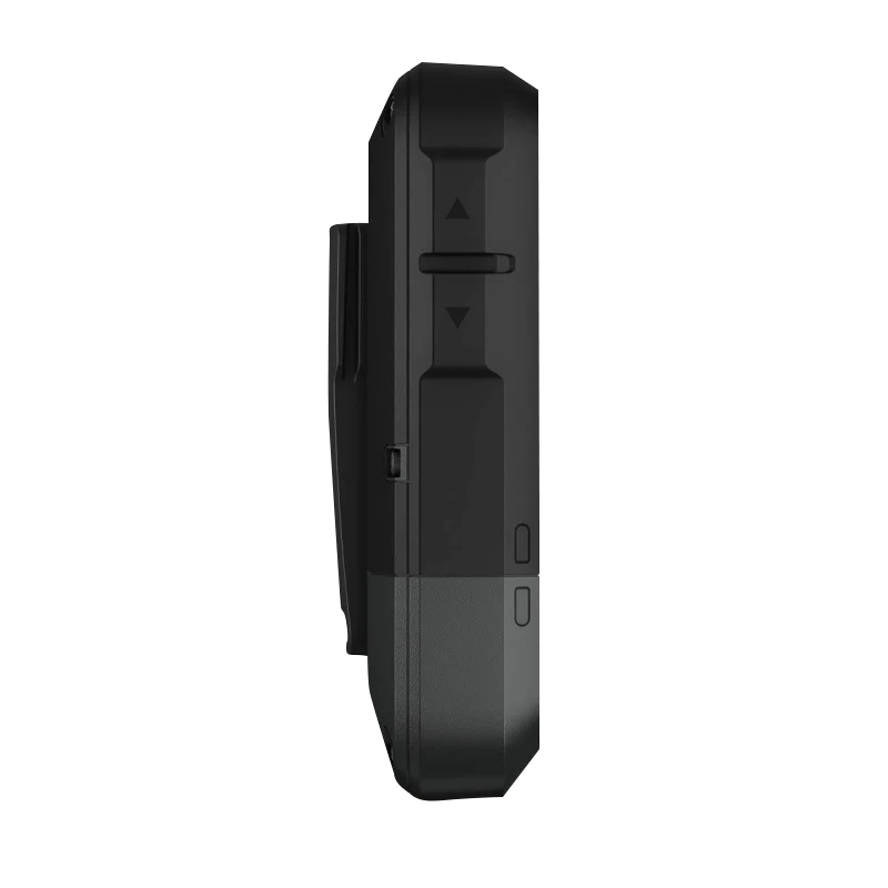 Garmin eTrex Solar Powered GPS handheld navigator (010-02782-00) in black with rugged side buttons.