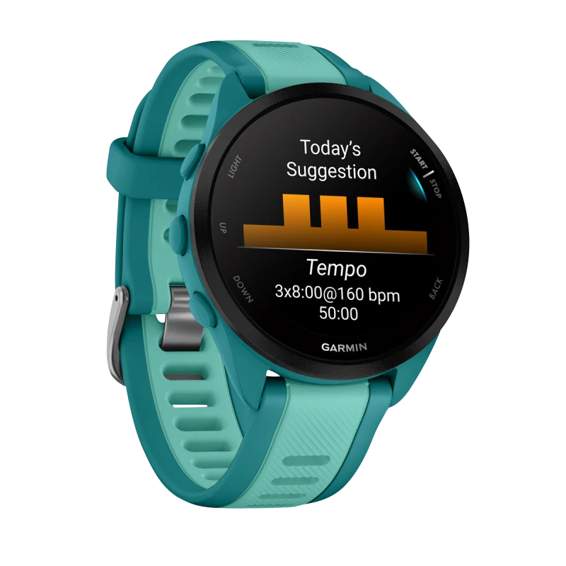 Garmin Forerunner 165 Music Turquoise/Aqua (010-02863-32) by Garmin