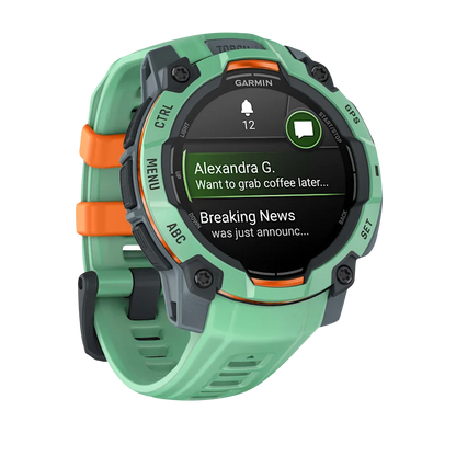 Garmin Instinct 3 AMOLED, (45mm) Neo Tropic with Neo Tropic Band (010-02936-01) by Garmin