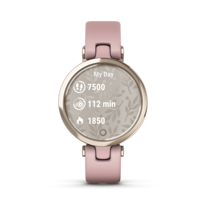 Garmin Lily Sport Edition, Midnight Orchid Bezel with Deep Orchid Case and Silicone Band (010-02384-03) by Garmin