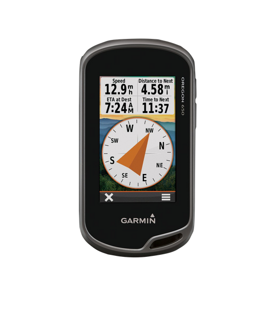 Garmin Oregon 650, Handheld Touchscreen Outdoor/Trail GPS with Maps (Garmin Certified Refurbished) by Garmin