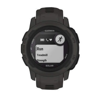 Garmin Instinct 2S Solar, Graphite (Garmin Certified Refurbished) by Garmin
