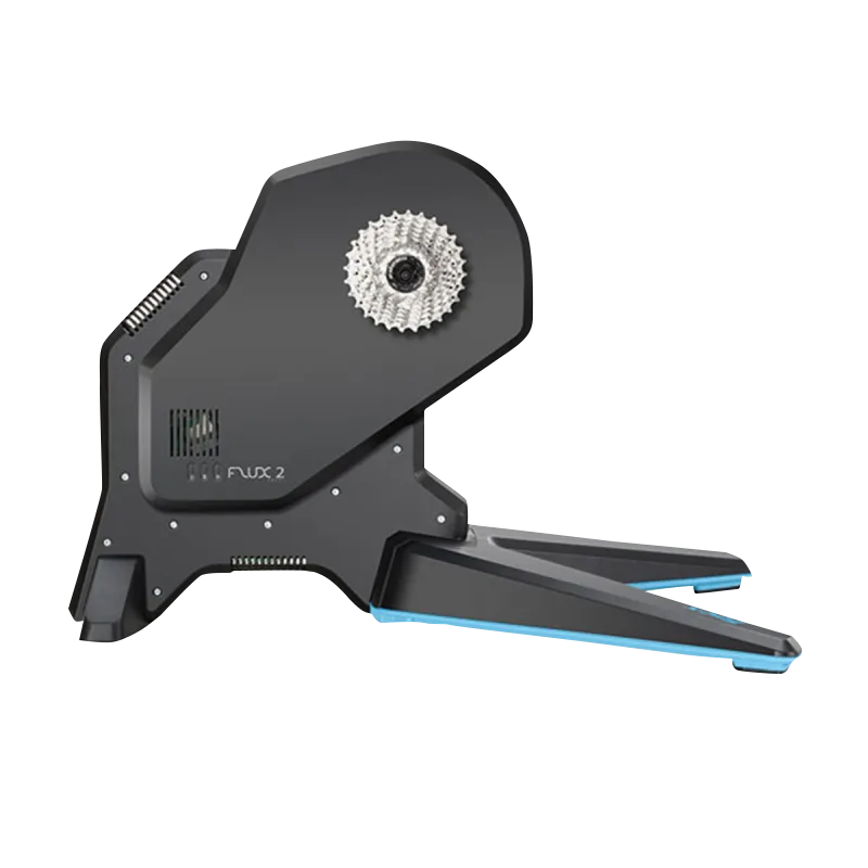 Garmin Tacx Flux 2 Smart Trainer, black with blue accents