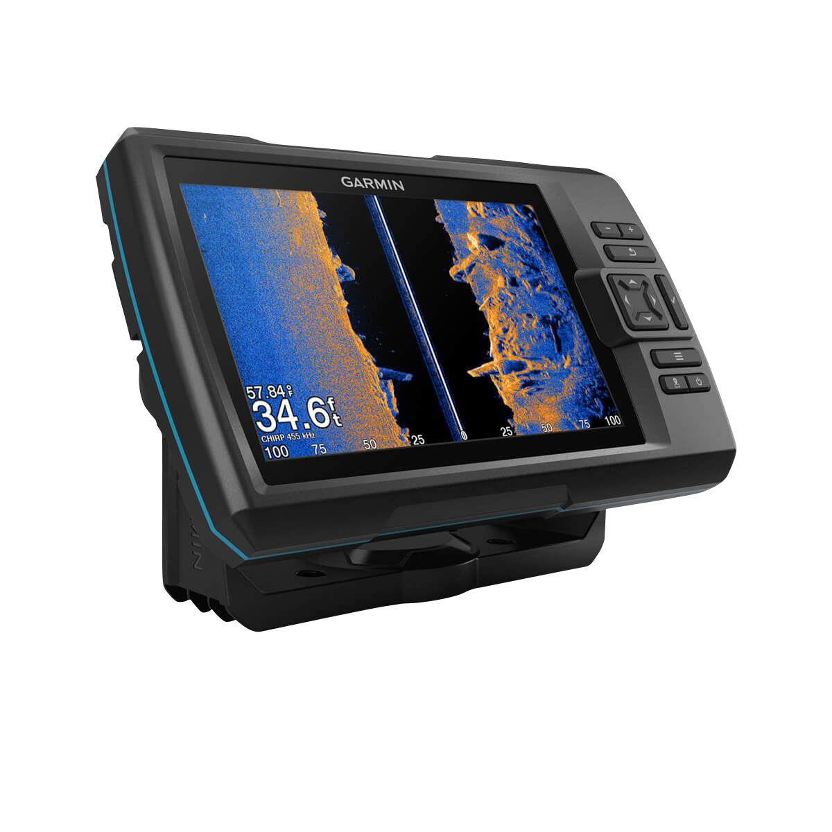 Garmin STRIKER Vivid 7sv fish finder with GT52HW-TM transducer, 7-inch display