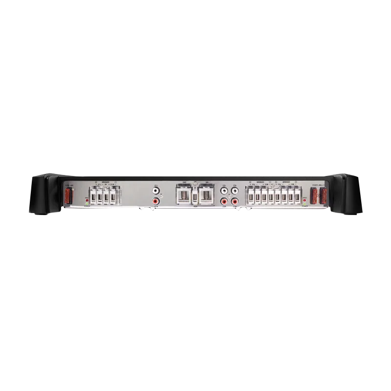 Garmin Fusion Signature Series 6-Channel 1500W Marine Amplifier, silver with black ends, rear connectors (010-02161-00)