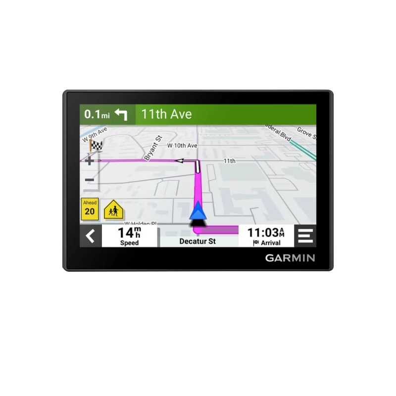 Garmin Drive 53 GPS navigation system with Live Traffic, black device