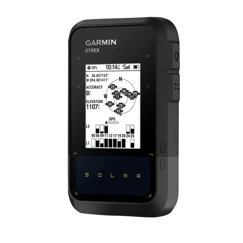Garmin eTrex Solar Powered GPS Handheld Navigator (010-02782-00) by Garmin