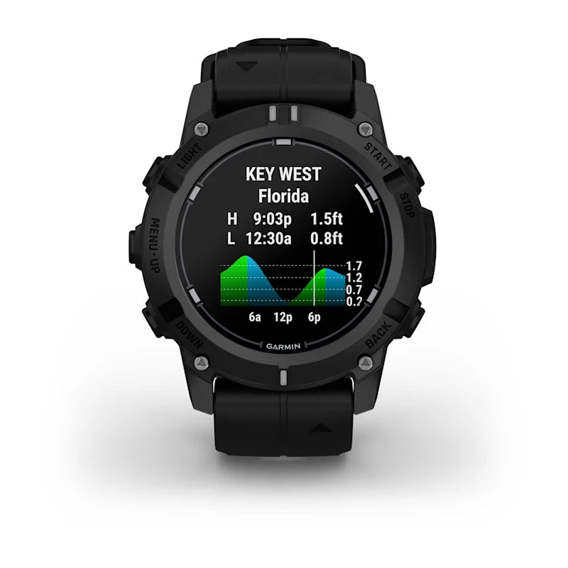 Garmin Descent G2 Dive Smartwatch, Black with Black Band (010-02986-00) by Garmin