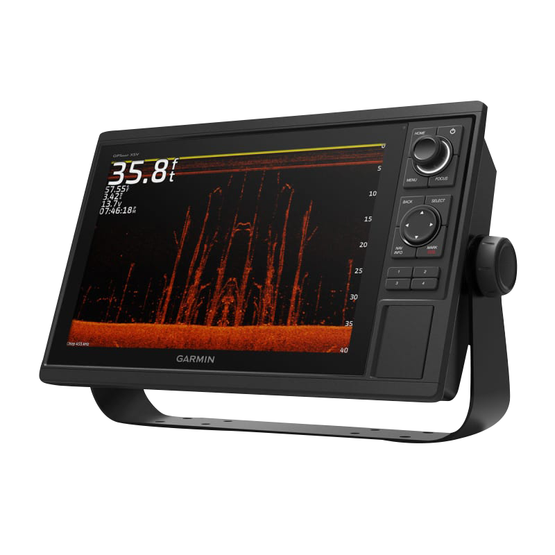Garmin GPSMAP 1242xsv marine chartplotter with GT52HW-TM transducer