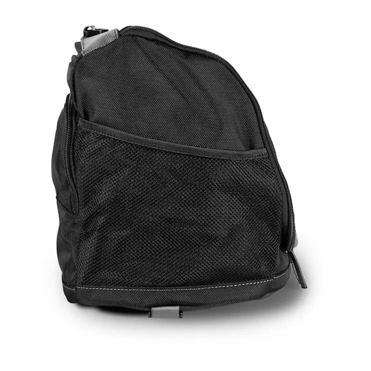 Black mesh carrying bag for Garmin ECHOMAP UHD2 bundle