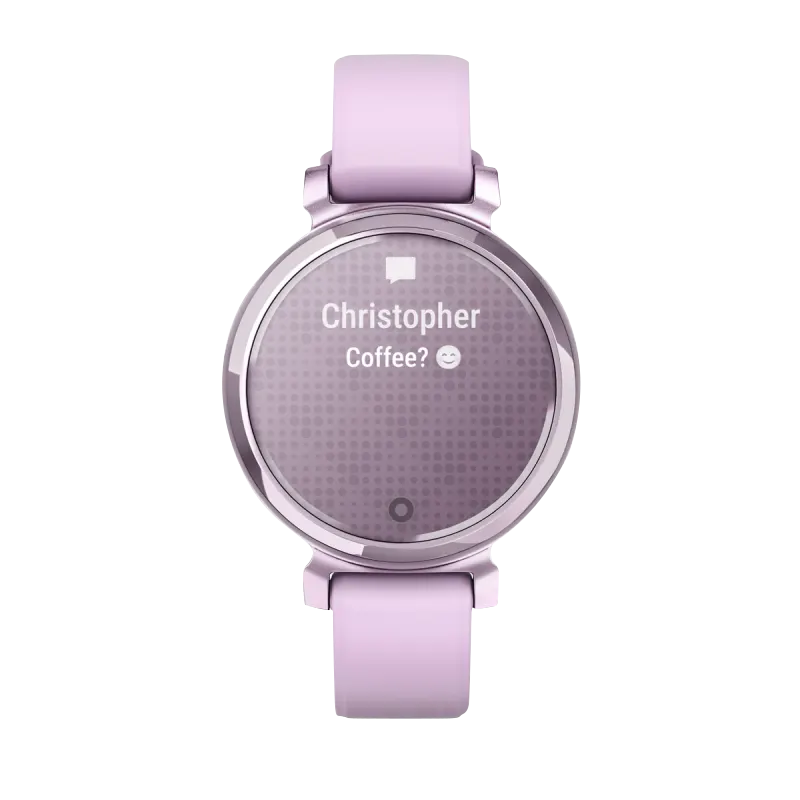 Garmin Lily 2, Metallic Lilac with Lilac Silicone Band (Garmin Certified Refurbished) by Garmin