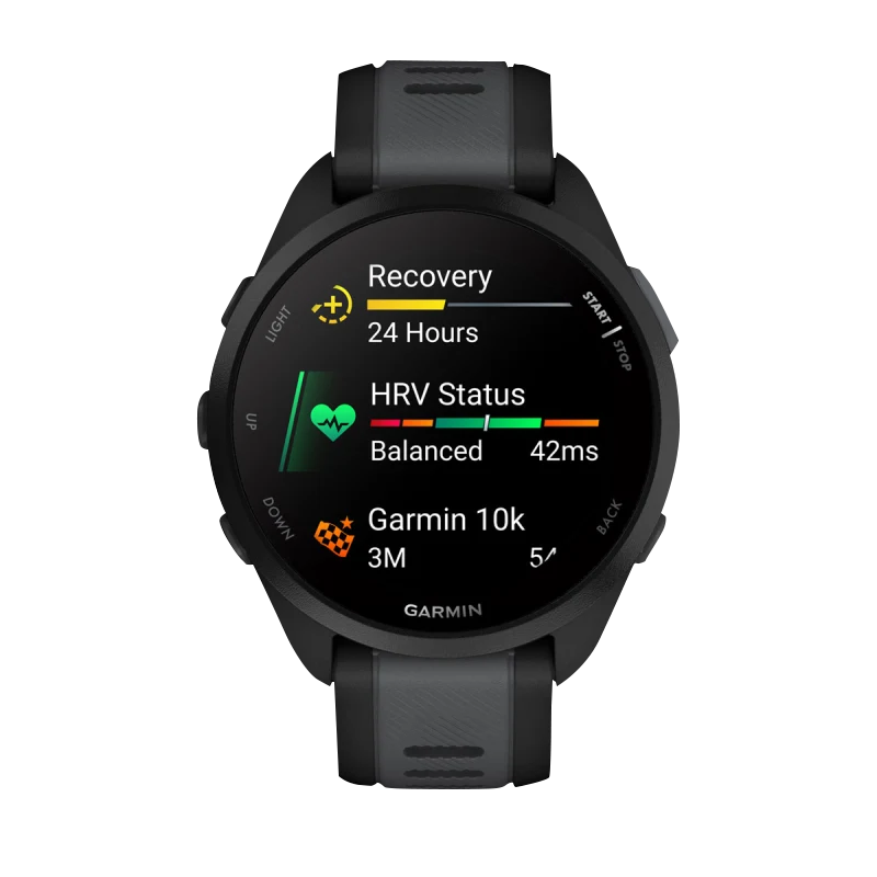 Garmin Forerunner 165 Black/Slate Gray (010-02863-20) by Garmin