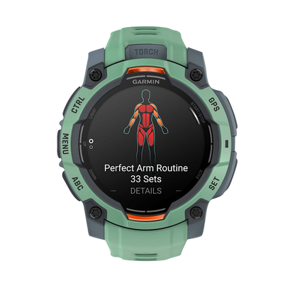 Garmin Instinct 3 AMOLED, (45mm) Neo Tropic with Neo Tropic Band (010-02936-01) by Garmin