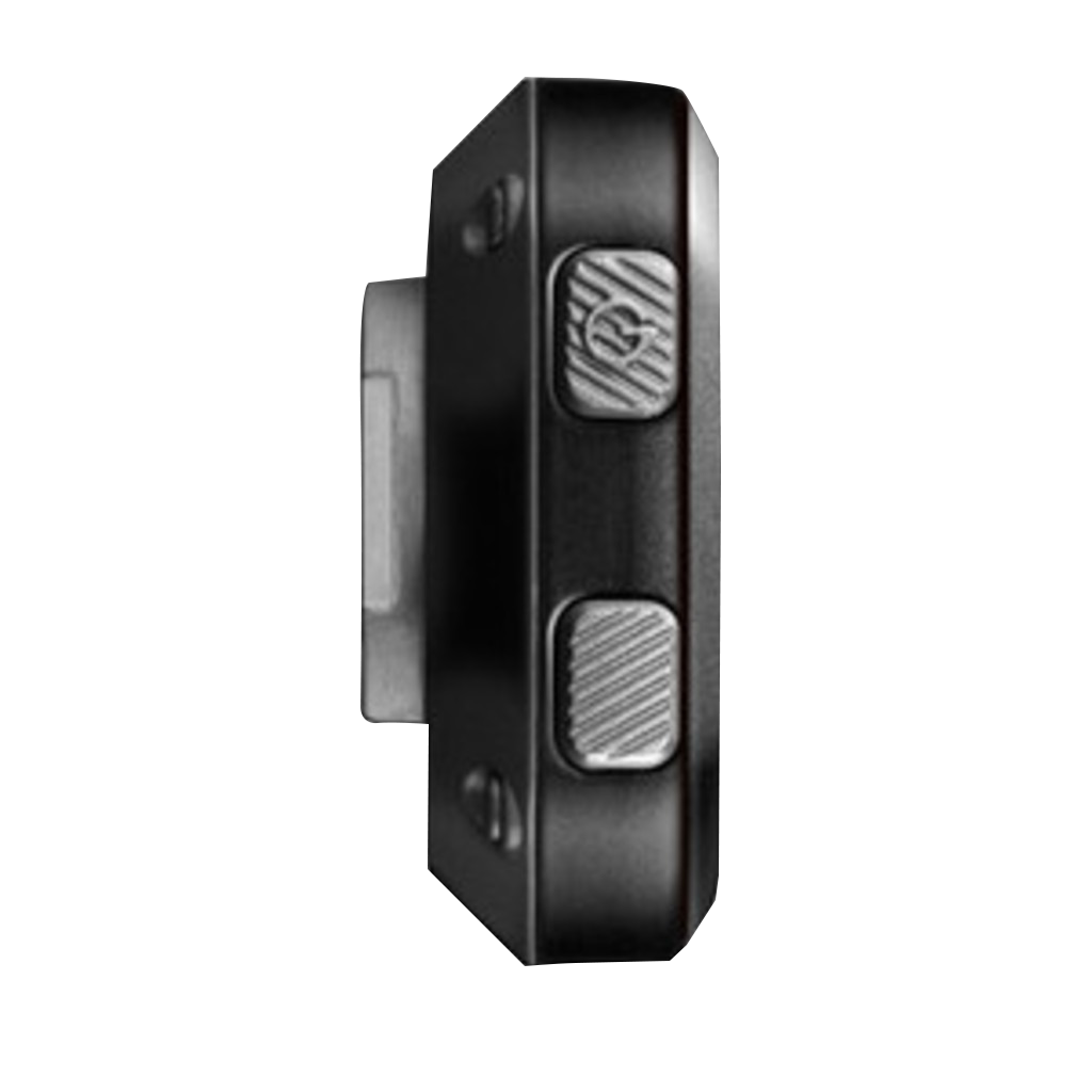 Garmin Edge 20 bicycle computer, black with two silver textured side buttons