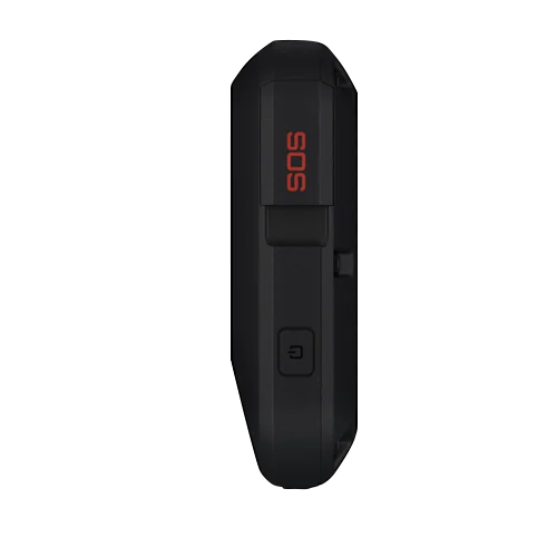 Garmin inReach Messenger Plus satellite communicator, black device with red SOS label