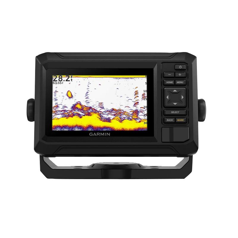 Garmin ECHOMAP UHD2 5-inch cv chartplotter, black marine GPS with color sonar display