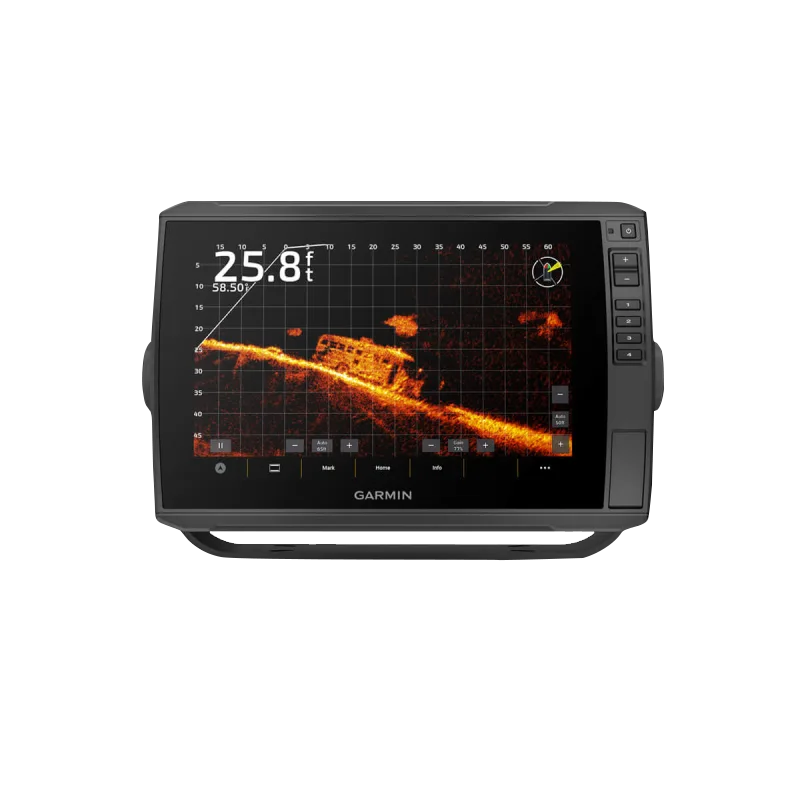Garmin ECHOMAP Ultra 2 10-inch chartplotter with GT56UHD‑TM transducer and Navionics+ U.S. Inland & Coastal mapping
