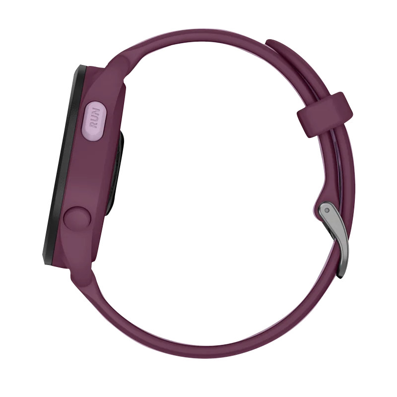 Garmin Forerunner 165 Music smart watch in berry/lilac, refurbished