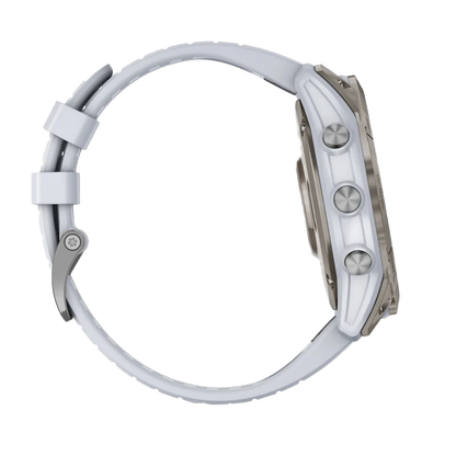 Garmin Epix Pro (Gen 2), 51 mm Sapphire Edition Titanium with Whitestone Band (010-02804-10) by Garmin