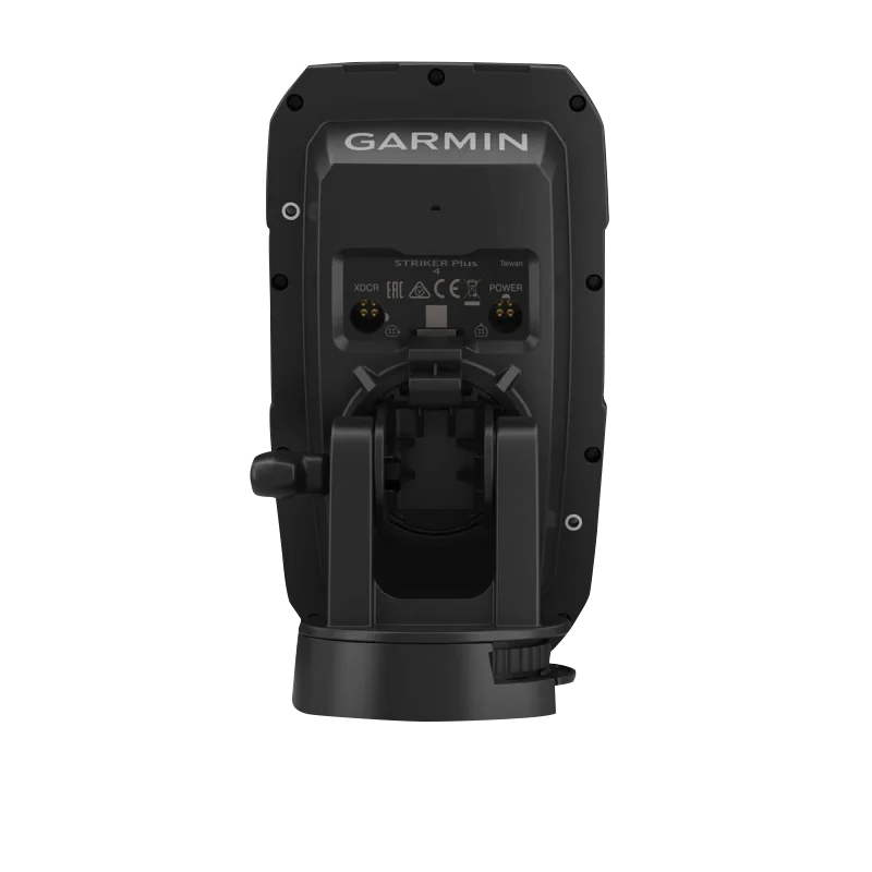Garmin STRIKER Plus 4 fish finder in black with dual-beam transducer