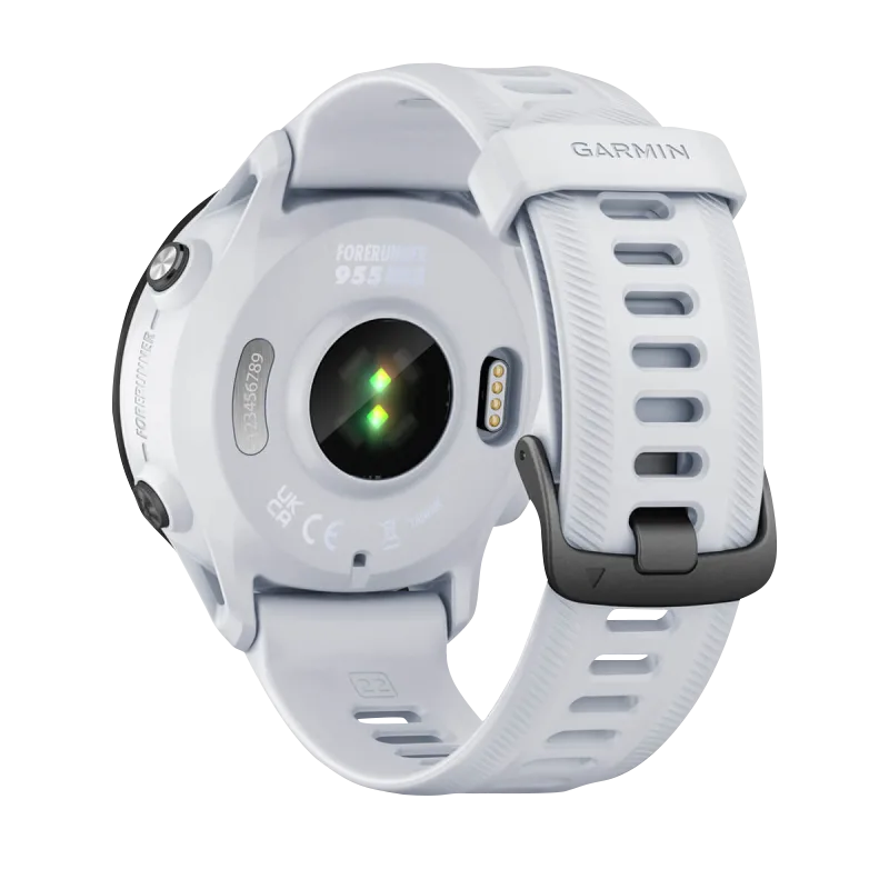 Garmin Forerunner 955 Solar, Whitestone (Garmin Certified Refurbished) by Garmin
