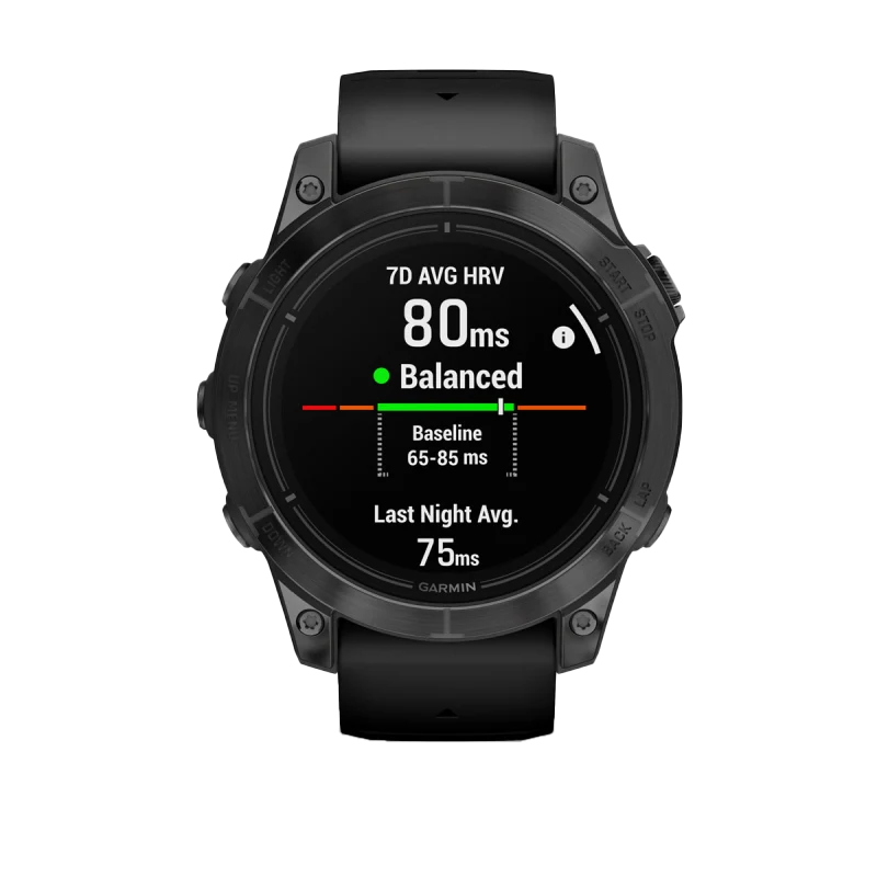 Garmin Epix Pro (Gen 2), 47 mm Standard Edition Slate Gray with Black Band (010-02803-00) by Garmin