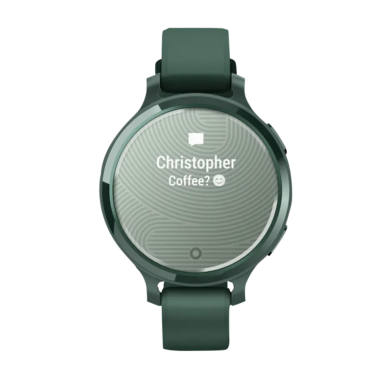 Garmin Lily 2 Active, Jasper Green with Jasper Green Silicone Band (010-02891-02) by Garmin