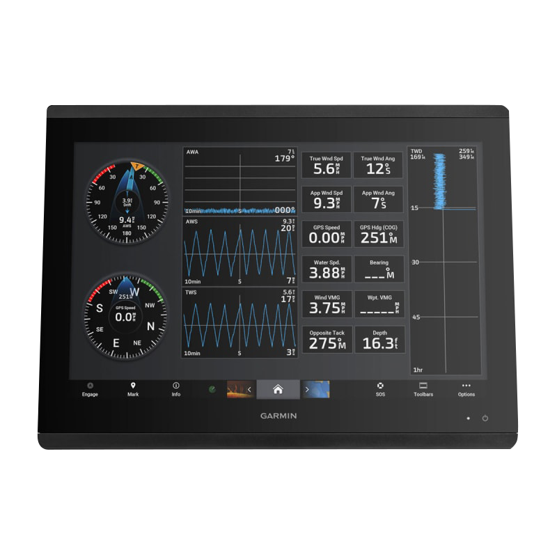 Garmin GPSMAP 8617 With Mapping (010-01510-50) by Garmin