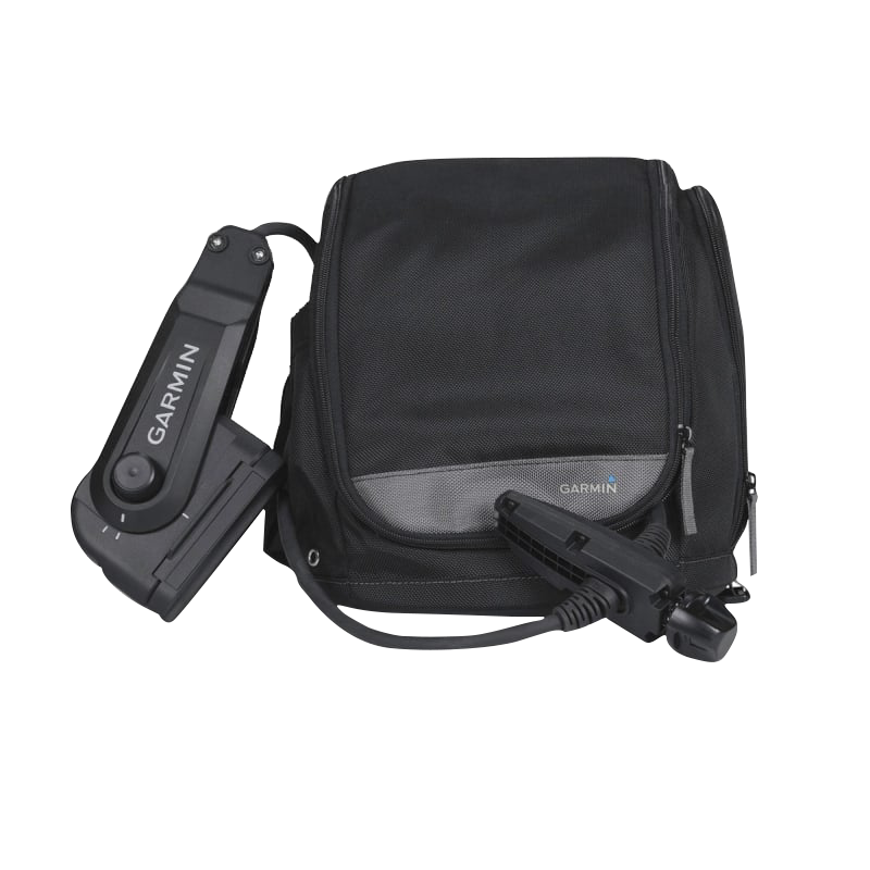 Garmin Panoptix PS22-IF Ice Fishing Bundle, 2-piece with ECHOMAP UHD2 75sv and PS22-IF transducer in a black bag