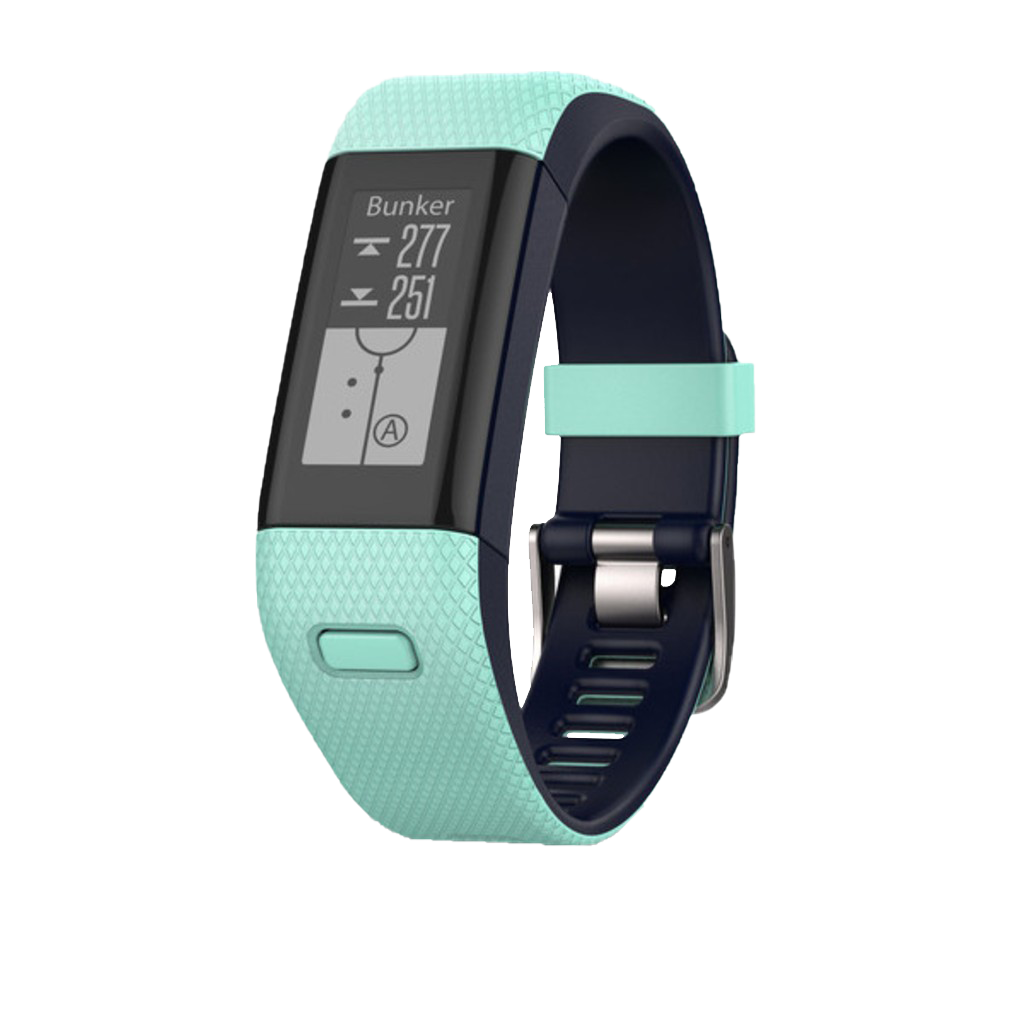 Garmin Approach X40 golf GPS smartwatch with Frost Blue/Midnight Blue strap