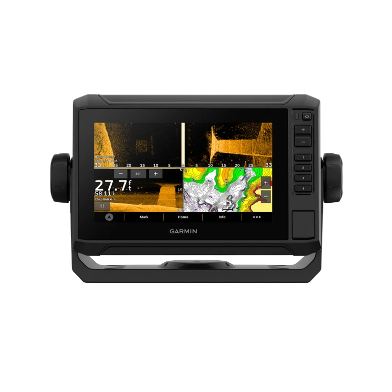 Garmin EchoMap UHD2 7-inch sv marine chartplotter with GT54UHD-TM transducer and Navionics+ U.S. Inland mapping