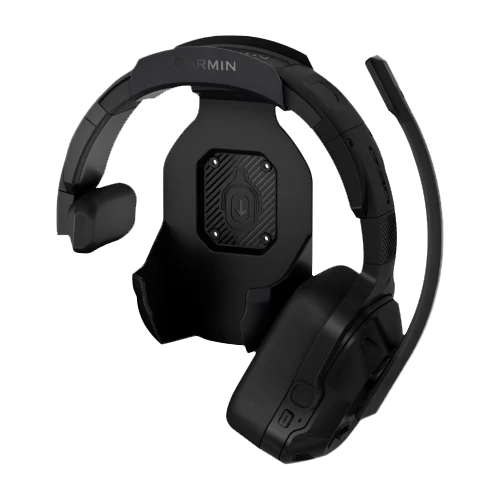 Garmin Dezl Headset 110 black trucking headset with boom mic