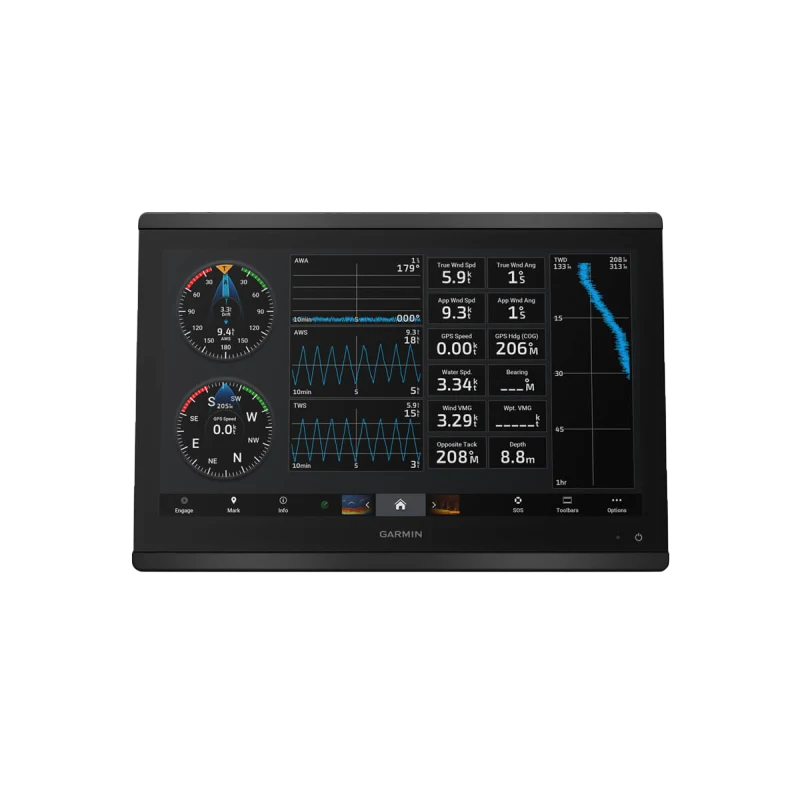 Garmin GPSMAP 8416xsv With Worldwide Basemap and Sonar (010-02093-02) by Garmin