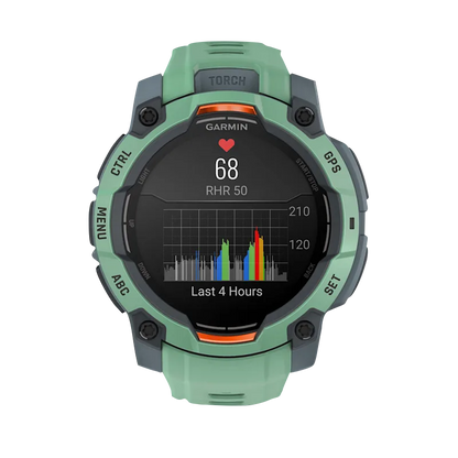Garmin Instinct 3 AMOLED, (45mm) Neo Tropic with Neo Tropic Band (010-02936-01) by Garmin