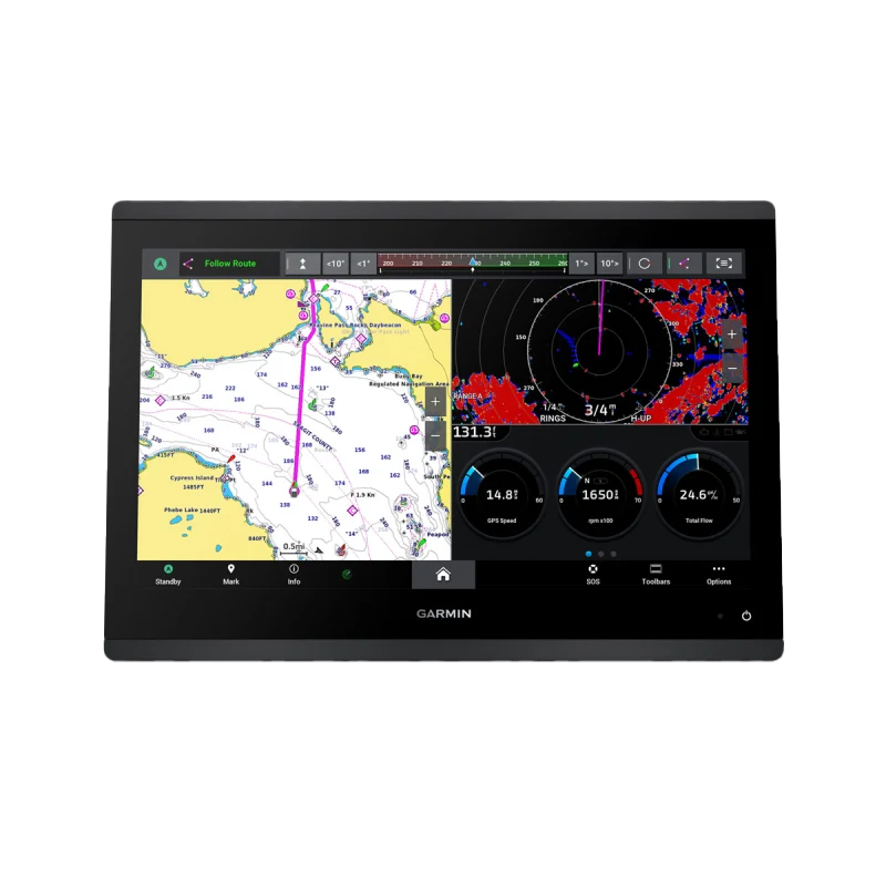 Garmin GPSMAP 1643 Non-sonar with Mapping (010-02919-01) by Garmin