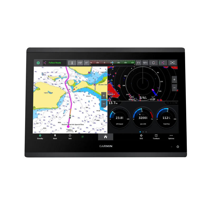 Garmin GPSMAP 1623 Non-sonar with Worldwide Basemap (010-02919-00) by Garmin