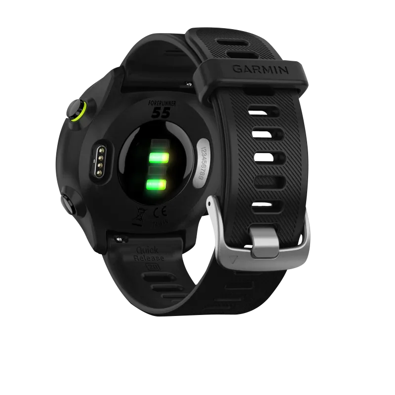 Garmin Forerunner 55, Black (Garmin Certified Refurbished) by Garmin