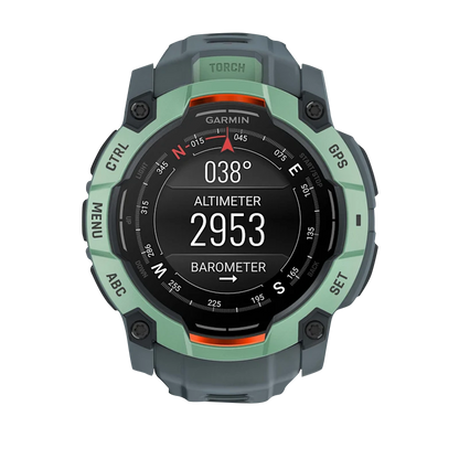 Garmin Instinct 3 AMOLED, (50mm) Neo Tropic with Twilight Band (010-03020-01) by Garmin